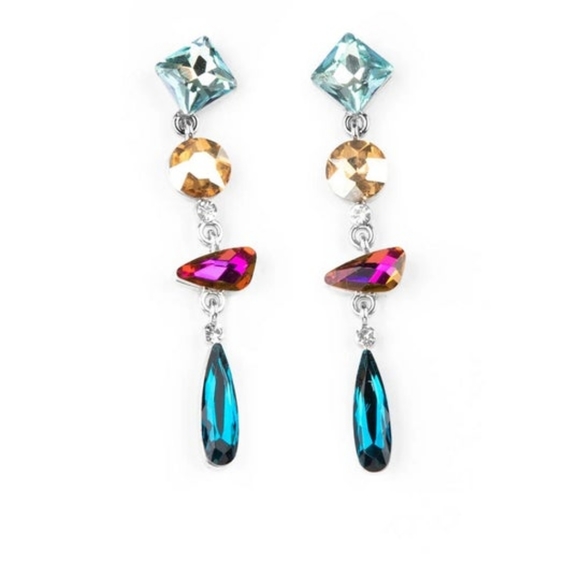 Oil spill Earrings - Picture 1 of 1